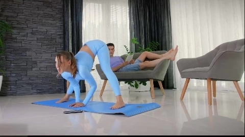 Yoga pant porn