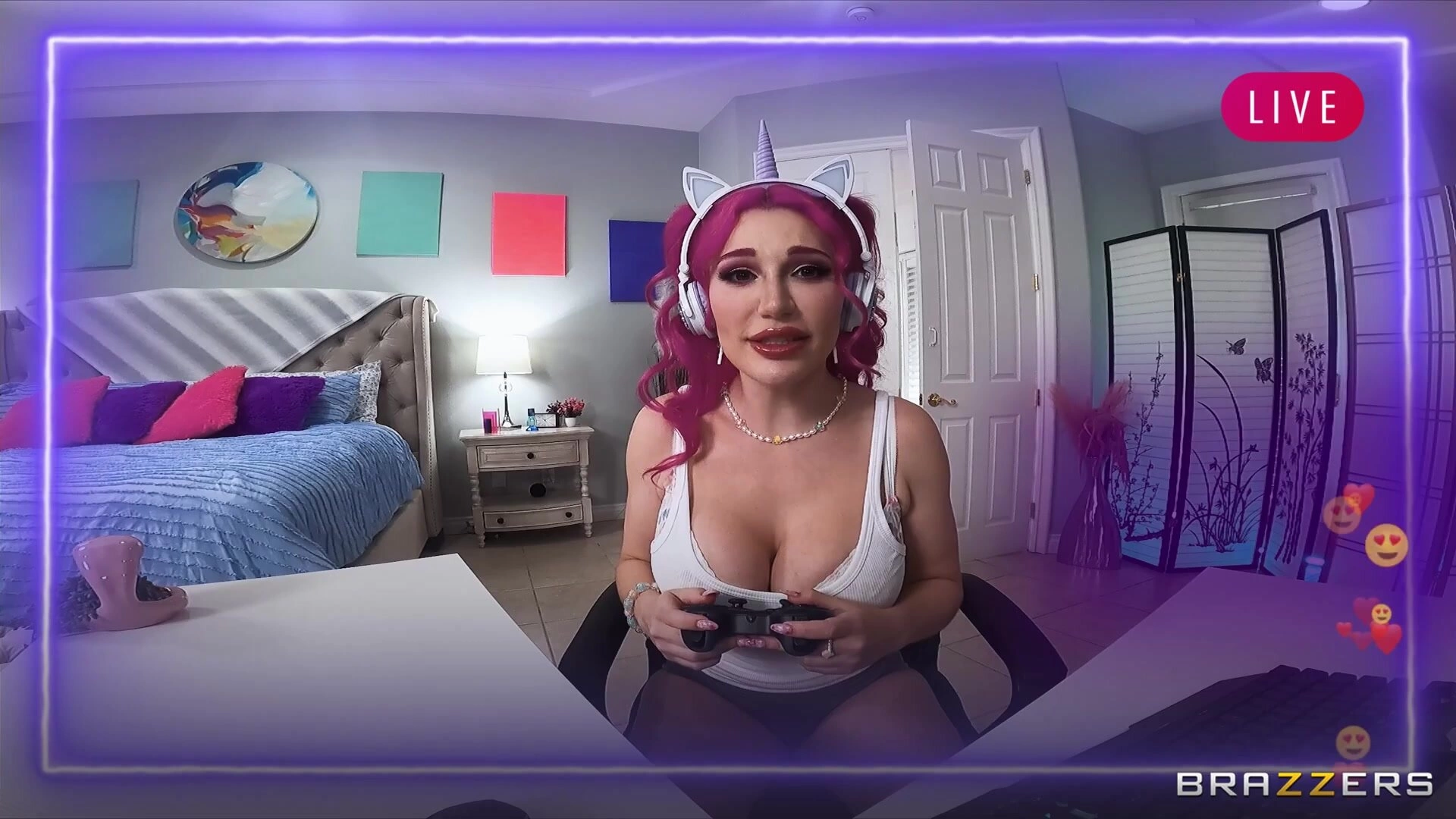 Sexy Streamer Loves Unicorns And Dicks, Not In That Order - Lily Lou |  PornMedium.com