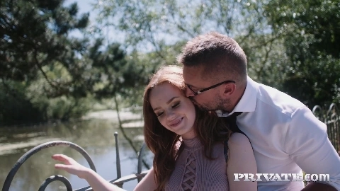 Sexy redhead Ella Hughes confessing her sexual encounters to her husband - Private