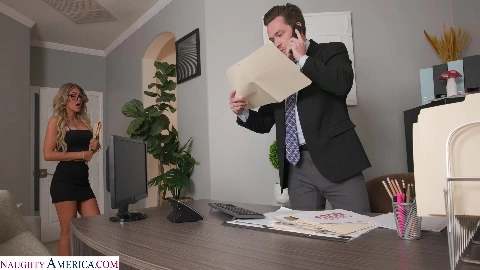 Naughty Office [HD Porn] - Kayla Kayden