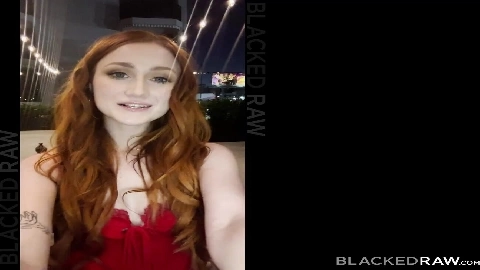 BlackedRaw - Scarlet Skies - Redhead Gets Double BBC Creampie