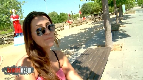 18 years big ass latina Klara Gold fucked in the wild - MMM100