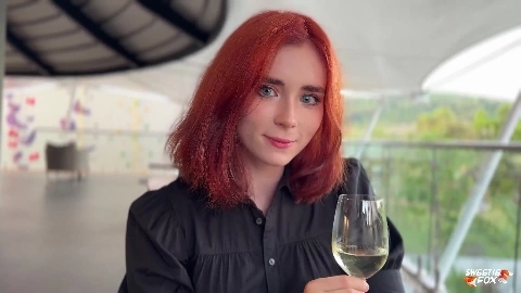 Sweetie Fox - PH - A Beautiful Red-Haired Stranger Was Refused, But Still Came To My Room For Sex