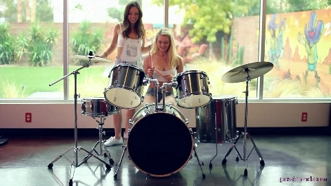 Jade Nile And Alli Rae Bang The Drum Teacher - Passion-HD