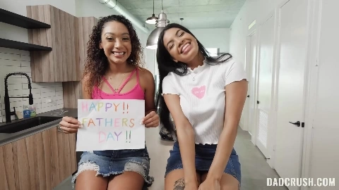 Maya Farrell And Sarah Lace Fathers Day Comp - DadCrush