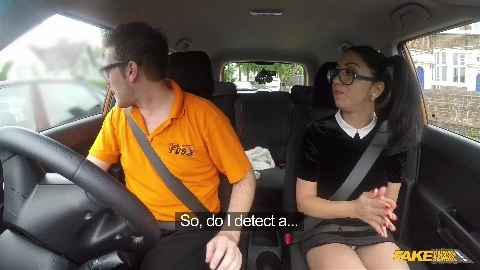 Fake Driving School - Learner Sucks Cock For Lessons