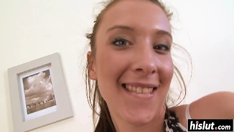 Jessica got talked into sucking a dick before she got fucked with it