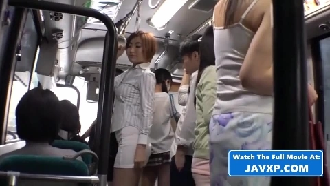 Hot Asian Babes Fucked On The Bus