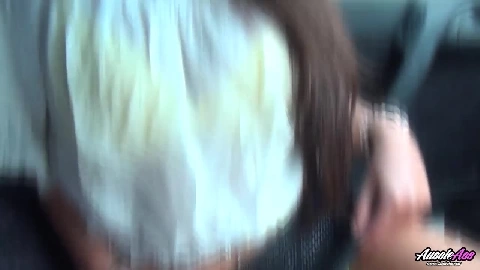Kiara Lee Aussie Teen Fucks In The Backseat - AussieAss