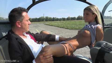 Sex in Helicopter - Gina Gerson