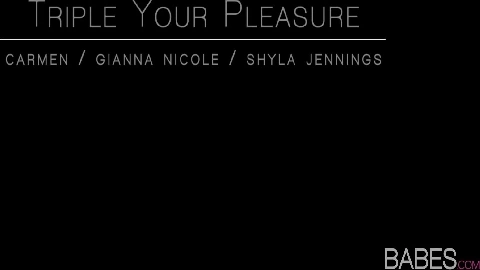 Triple Your Pleasure - Shyla Jennings, Gianna Nicole, Carmen Caliente