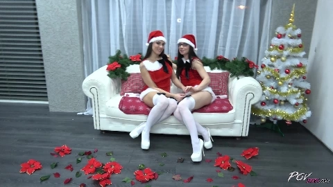Mea Melone And Wendy Moon Christmas Special - POVBitch