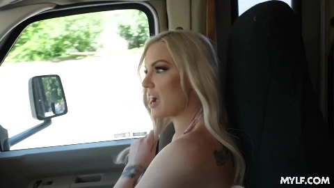 Kenzie Taylor And Gal Ritchie On The Road - Milfty