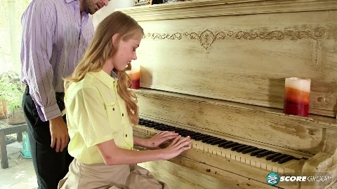 Teen Hannah Hays Fucks Her Piano Instructor