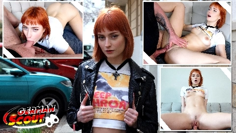 Skinny Crazy Redhead Teen Dolly Dyson get Rough Fucked - GERMAN SCOUT