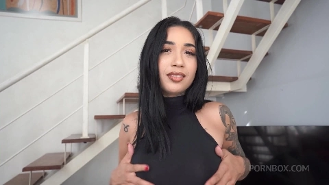 Beautiful and Sexy Fucked by 3 Monster Cocks (DAP, DP, Anal, ATM, Gapes, 3On1, Monster Cock, BBC) in HD - Eva Perez