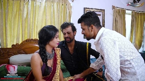 Desi Girlfriend Threesome Sex 2024 Goddesmahi Desi Porn Video