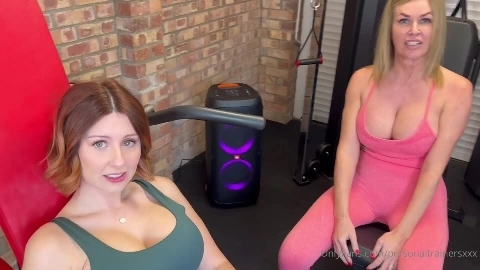 Pregnant Threesome In The Gym in HD - Erin Moore & Summer Rose